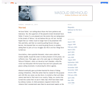 Tablet Screenshot of behnoud.com